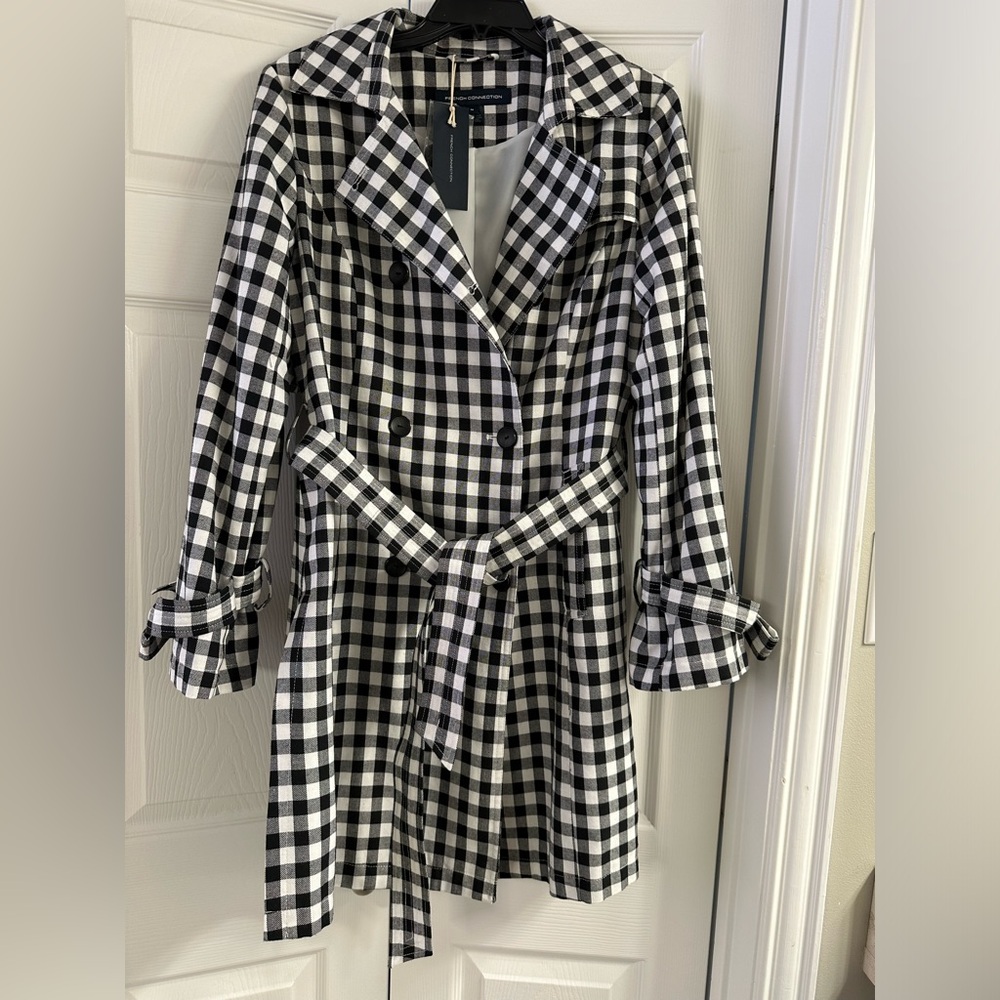 French Connection cotton jacket with lining size M